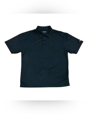 Top-Flite Black Performance Golf Polo Shirt Men’s Large Lightweight Athleisure